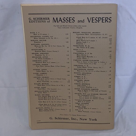 Beethoven - Missa Solemnis In D - For Four Solo Voices, Chorus and Orchestra ‘34 - Picture 2 of 12